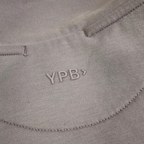 Abercrombie YPB Sweatshirt Womens Medium Purple Pink NeoKnit Polo Lounge Active - Picture 5 of 9